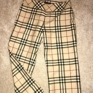 Burberry cropped culottes (XS)